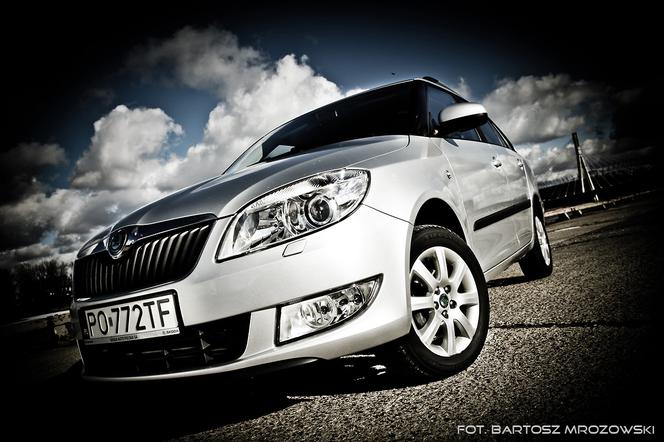 Skoda Fabia Combi 1.6 TDI - TEST, opinie, zdjęcia, wideo - DZIENNIK DZIEŃ 1: Stylistyka Fabii II po liftingu