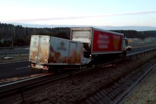 Miodówko. Kolizja na S51. Jedna osoba w szpitalu