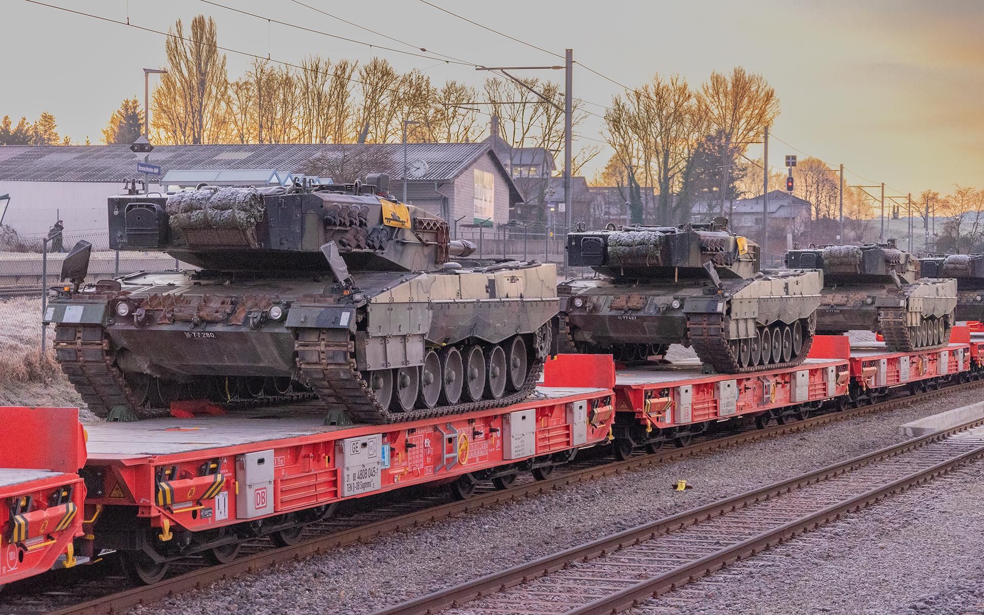 Szwajcarskie czołgi Leopard 2