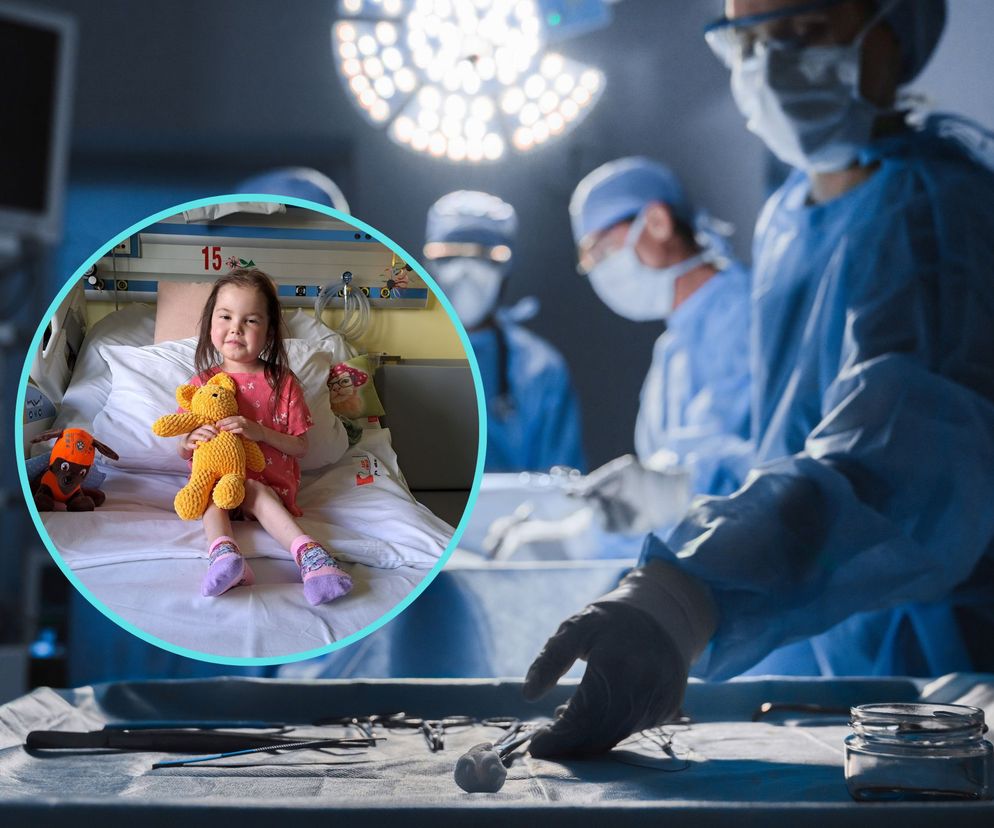 Pierwszy taki przeszczep w kraju. Mała Alicja dostała serce z Czech. To najpiękniejszy prezent