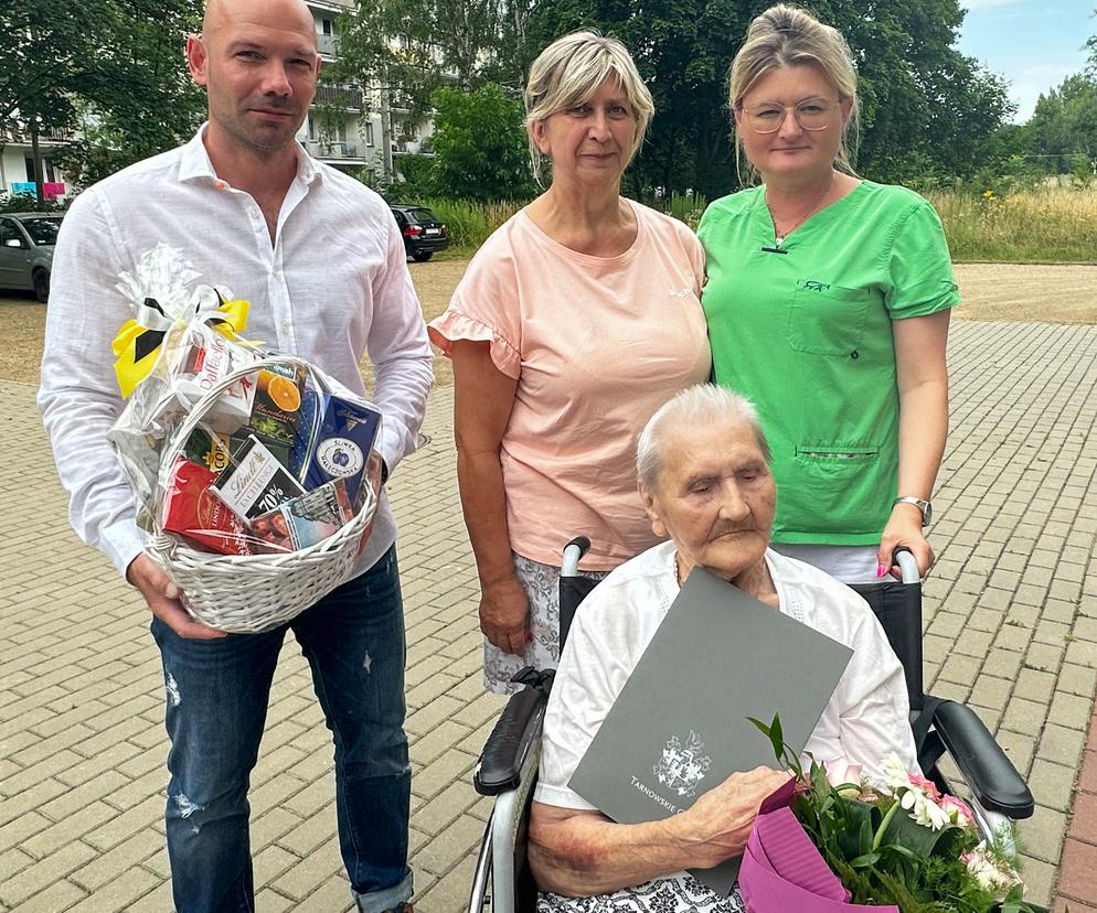 Marta Mrozek z Tarnowskich Gór obchodziła 105. urodziny