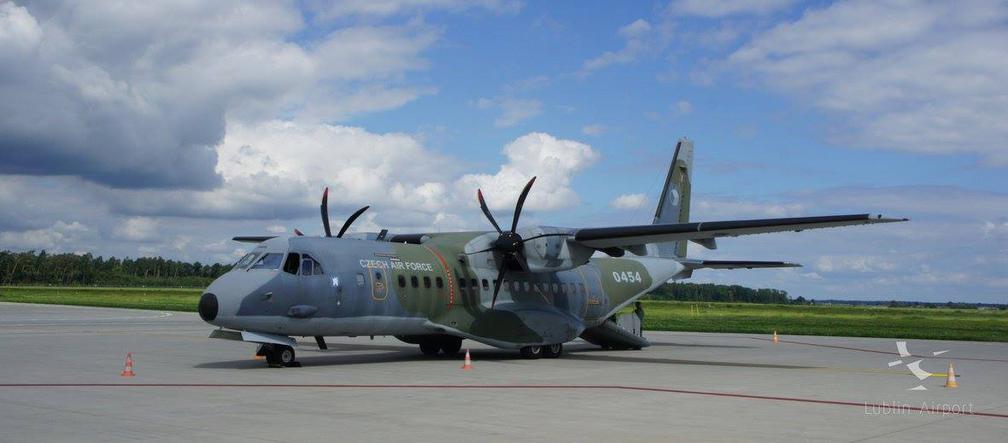 CASA C-295M: Czeski wojskowy samolot transsportowy wylądował w Świdnik