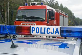Pożar szpitala w Lesznie. Spowodował go przyjęty na oddział pijak [WIDEO]