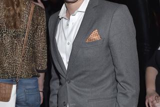 Marcin Mroczek na premierze filmu Ziarno prawdy