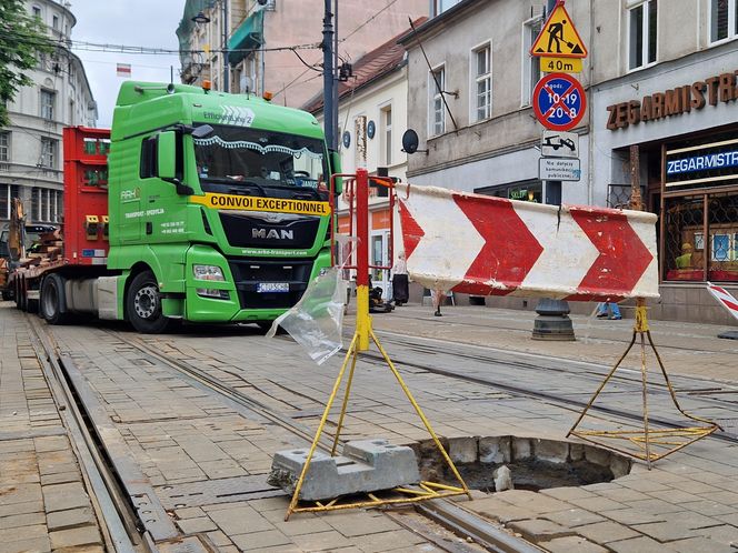 Utrudnienia dla pasażerów. Ulica Gdańska bez tramwajów