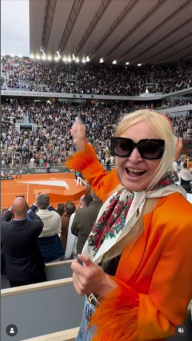 Polskie i zagraniczne gwiazdy na trybunach Rolanda Garossa! Kto kibicował w finale turnieju? 