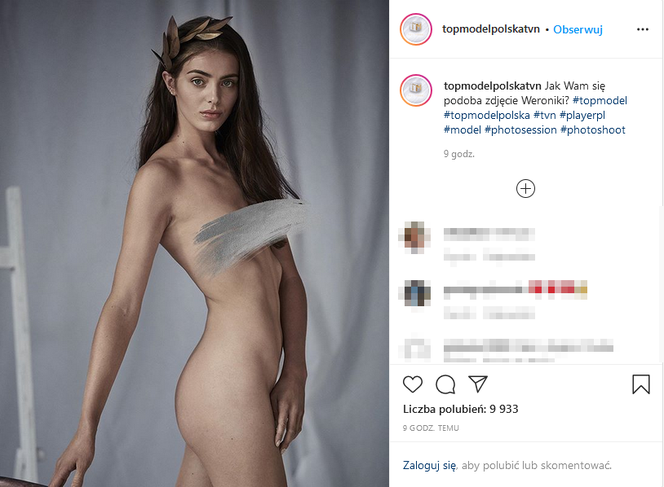 Top model nago