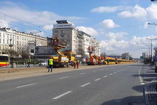 Zerwana trakcja na Al. Jerozolimskich! Tramwaje nie jeżdżą