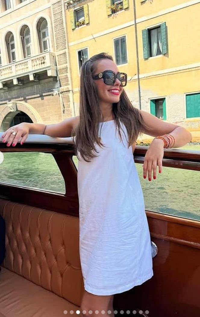 Piotr Żyła i Marcelina Ziętek na wakacjach w Wenecji i Cannes