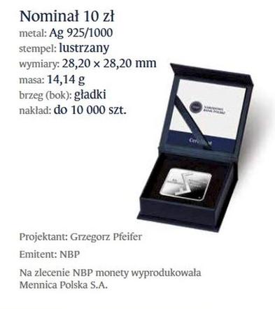 Moneta kolekcjonerska Zana Rodła