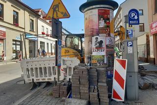 Remont na ulicy Bernardyńskiej w Tarnowie