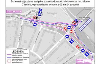  Przebudowa skrzyżowania ul. Mickiewicza i Monte Cassino