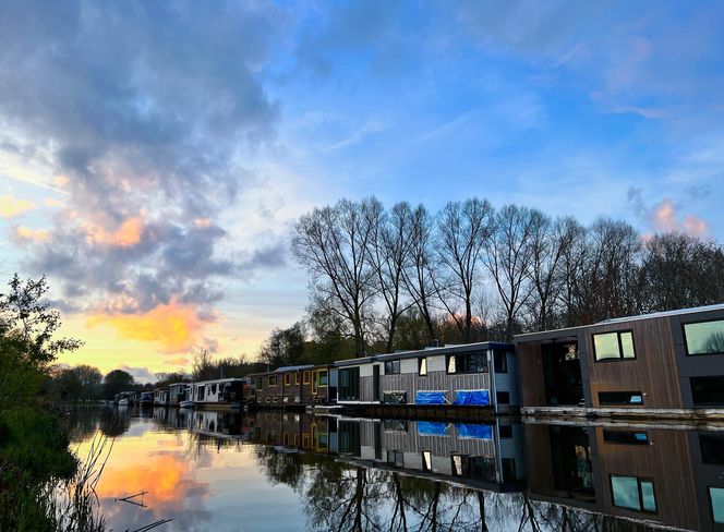 Houseboaty w Holandii