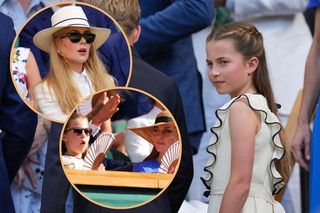 Tłum gwiazd na finale Wimbledonu! Księżniczka Charlotte znowu skradła show