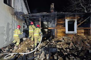 Tragiczny pożar w gminie Siennica. Jest ofiara śmiertelna