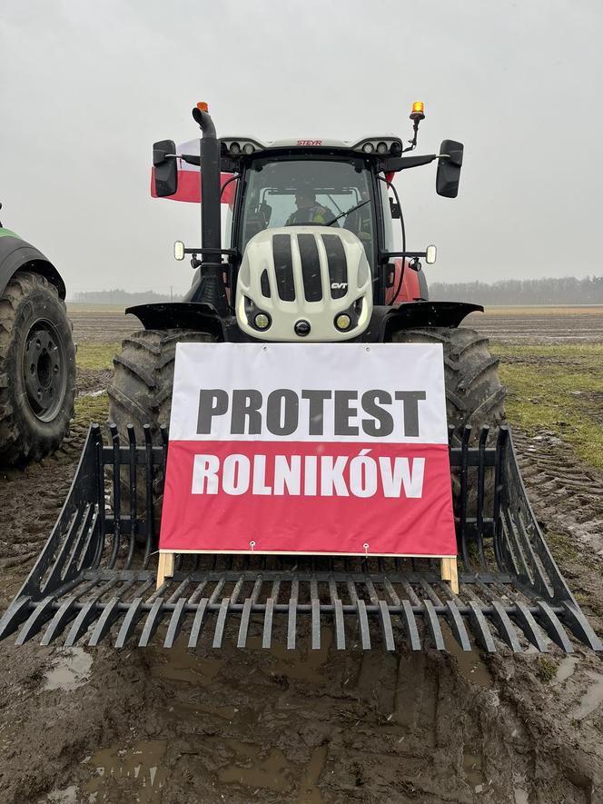 protest rolników 