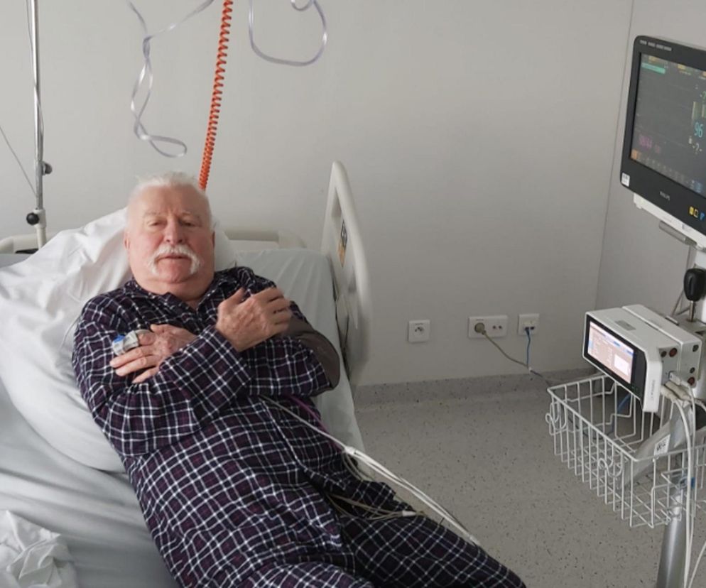 Lech Wałęsa w szpitalu