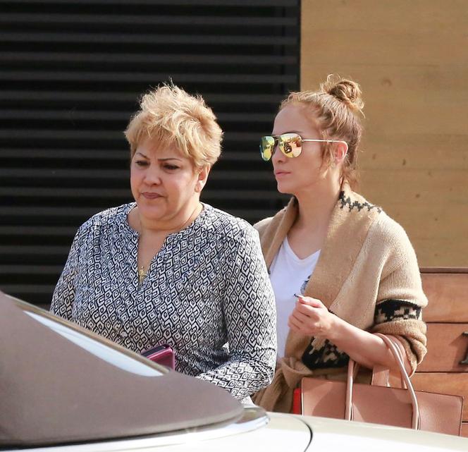 Jennifer Lopez z mamą