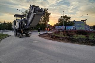Siedlce: większe utrudnienia na ulicy Partyzantów na rondzie Solidarności