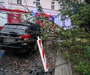  Skutki nawałnic na południu Polski.