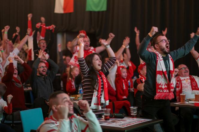 Polska - Arabia Saudyjska w strefie kibica na Stadionie Śląskim