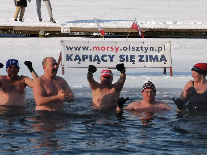 Morsy z Olsztyna: była kąpiel w przeręblu, będzie granie z WOŚP
