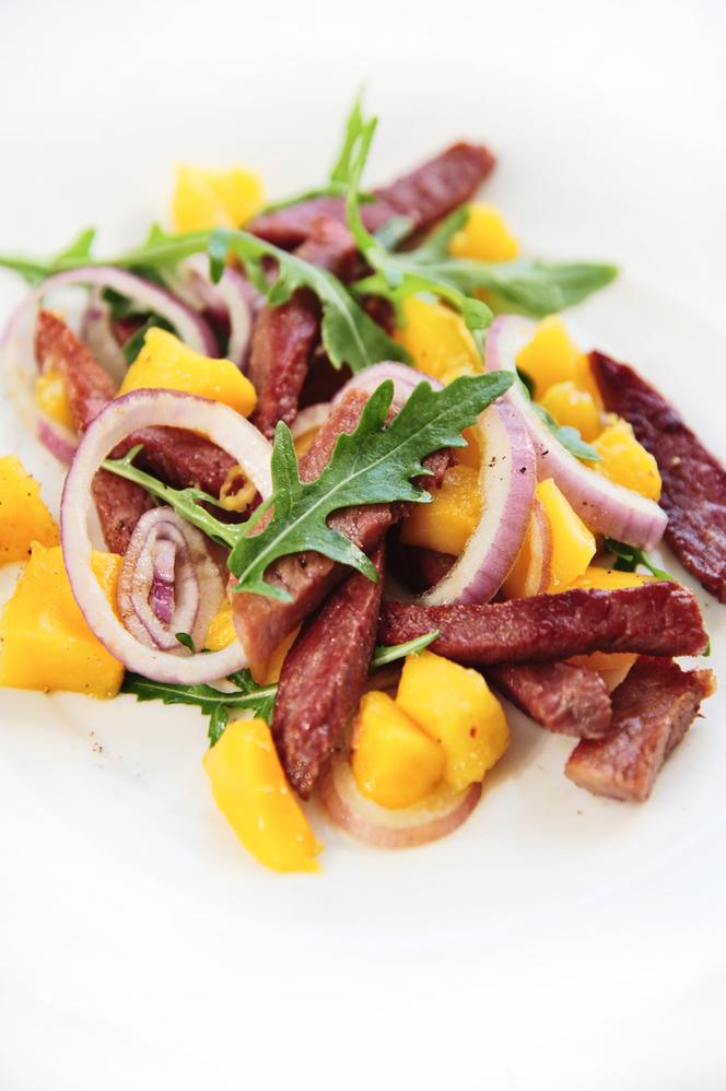 Grillowana pierś indycza z mango