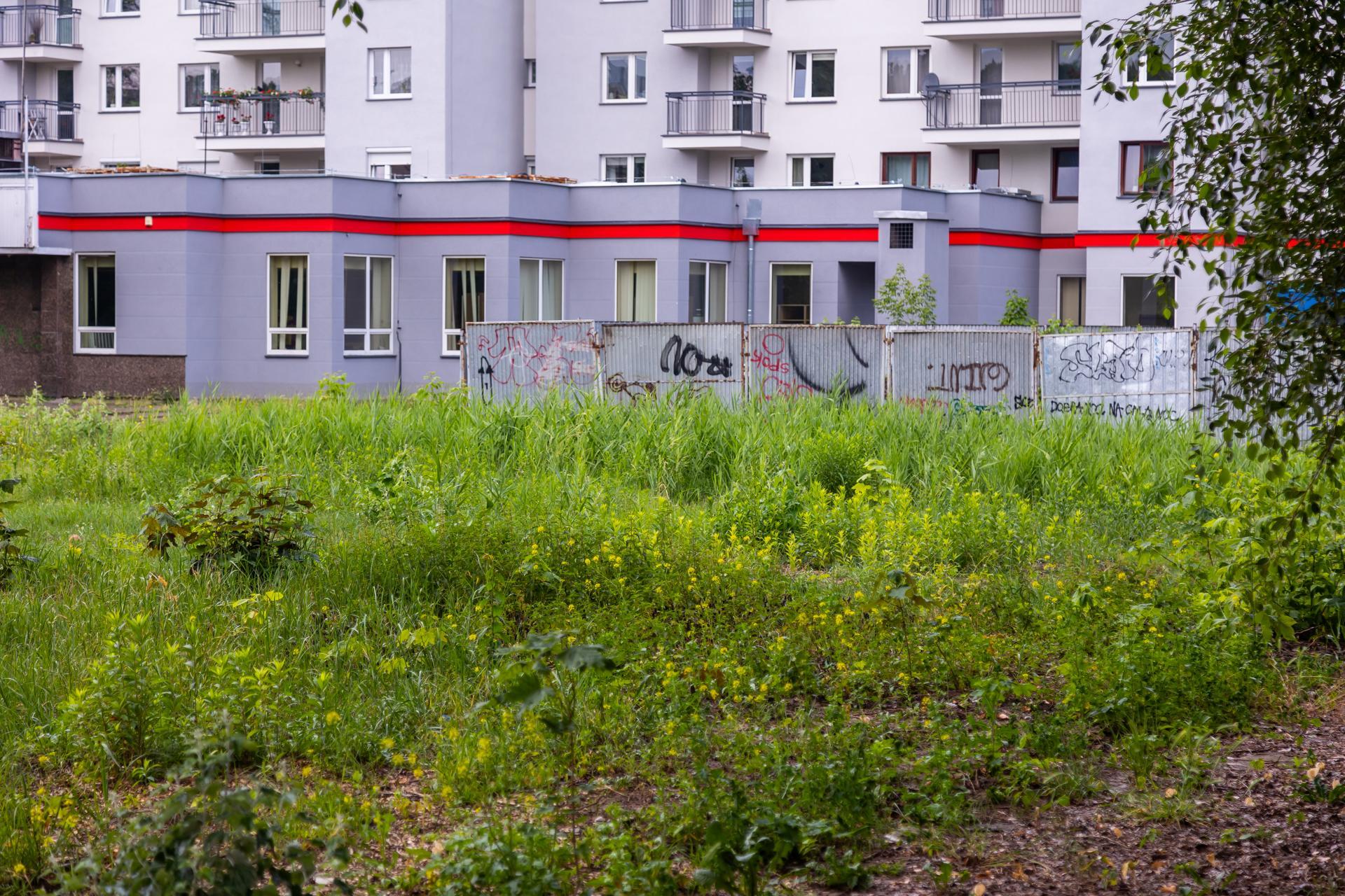 Miejsce po dawnym klubie Fugazi przy ul. Leszno 17 na Woli