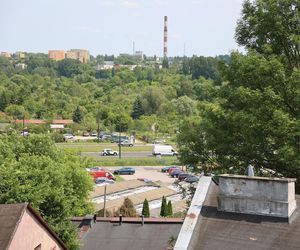 Taras widokowy na placu im. Jerzego Giedroycia w Lublinie