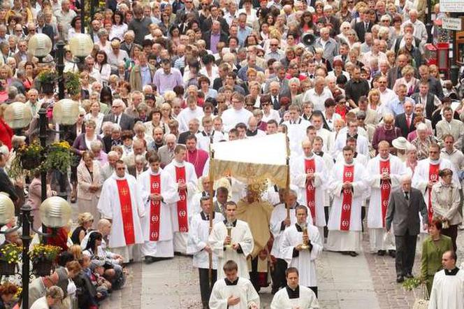 Procesja Bożego Ciała w Olsztynie