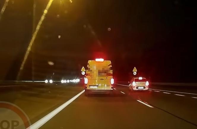 Koledzy z firmy chyba się pokłócili. Miejscem sporu - autostrada A4