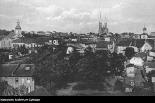 Panorama Rybnika w latach międzywojennych