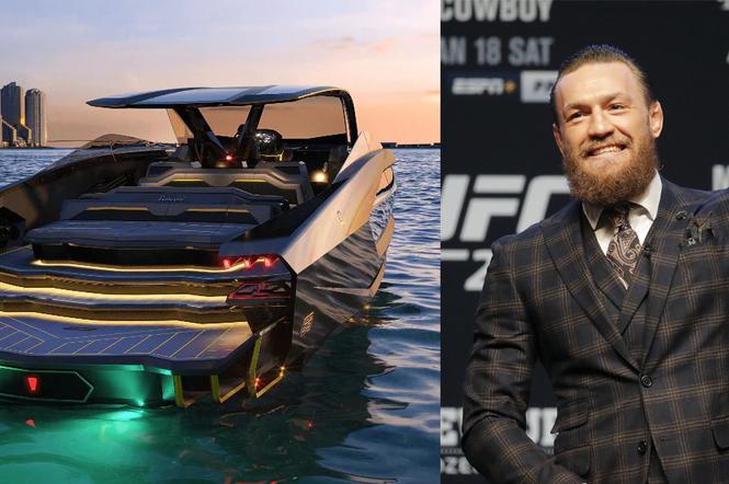 Conor McGregor kupił sobie łódź Tecnomar dla Lmaborghini 63