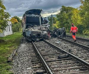 Zderzenie dwóch pociągów na Słowacji