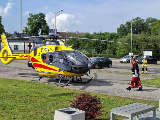 Wypadek nastolatka na hulajnodze w Mircu