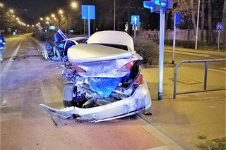 Pijany 24-letni Ukrainiec w BMW spowodował wypadek 