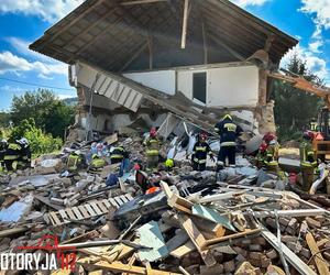 Remontowali dom, zginęli pod gruzami. Prokuratura: to nie była katastrofa budowlana