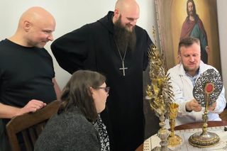 ​Policjanci w Opactwie Benedyktynów w Lubiniu. Co tam robili? [ZDJĘCIA]