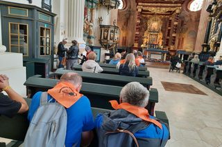 Pielgrzymka Osób z niepełnosprawnościami w Sanktuarium Matki Bożej Bolesnej w Skrzatuszu