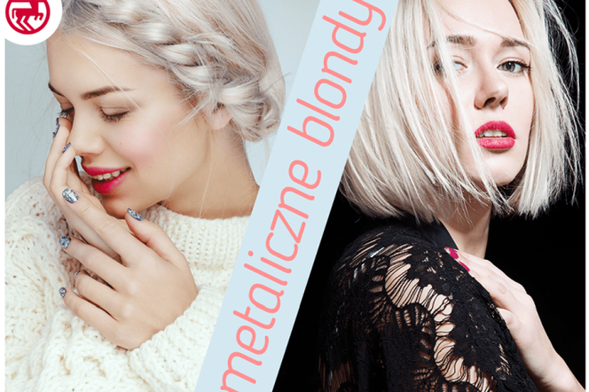Modne kolory włosów według sieci ROSSMANN: metaliczny blond. Jak go uzyskać, do jakiego makijażu pasuje?
