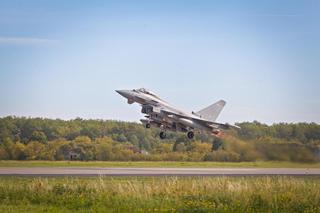 Brytyjskie Eurofightery Typhoon 