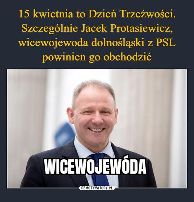 Internet jest bezlitosny dla Jacka Protasiewicza. Oto najlepsze MEMY z byłym wicewojewodą