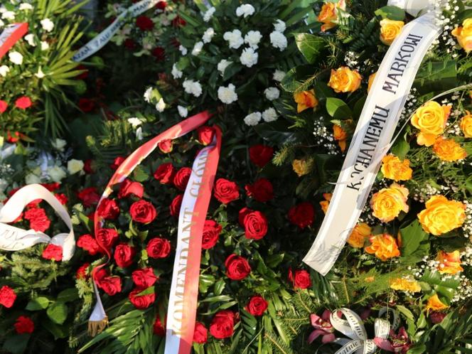 Pogrzeb Marka Swędraka z Komendy Stołecznej Policji