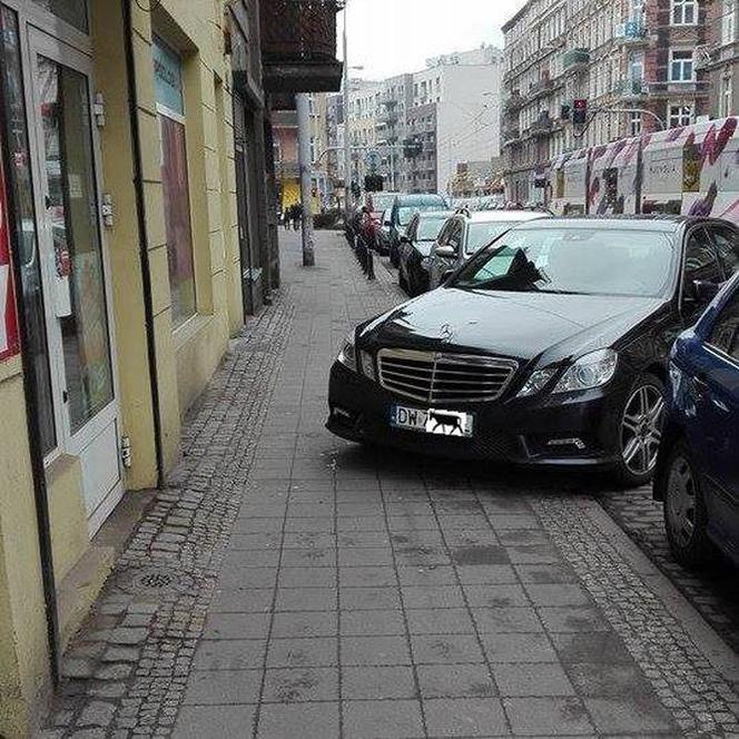 Tak potrafią parkować we Wrocławiu