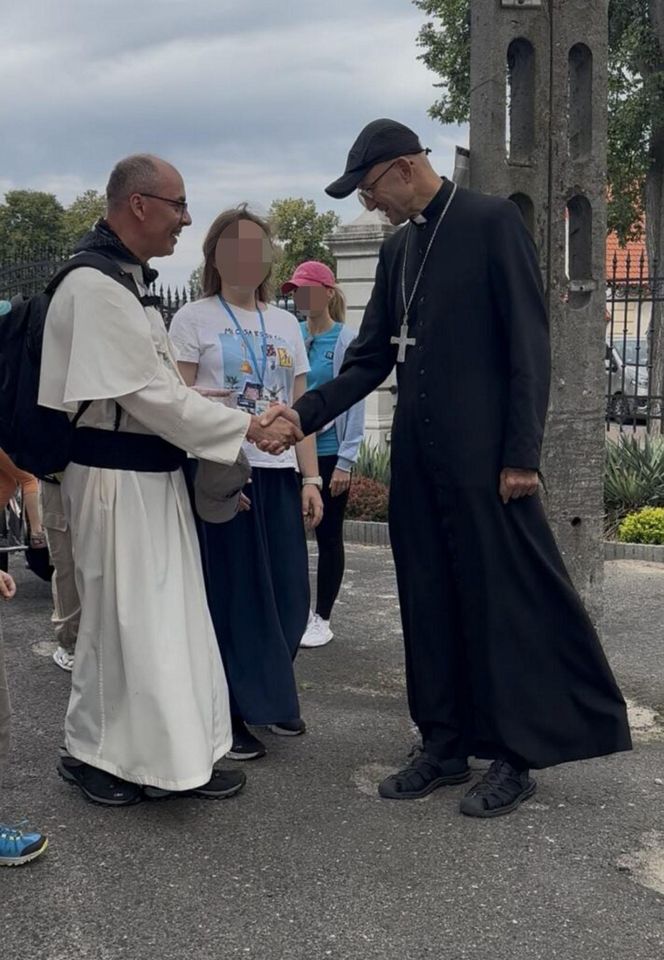 Abp Galbas na pieszej pielgrzymce do Częstochowy