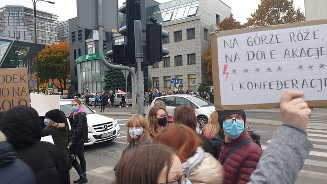 Strajk kobiet w Olsztynie