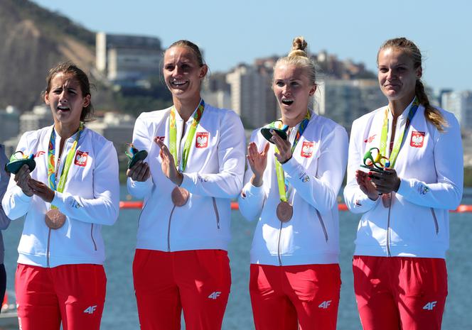 Maria Springwald, Joanna Leszczyńska, Agnieszka Kobus i Monika Ciaciuch, Rio 2016