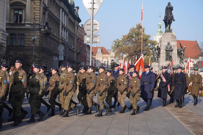 Obchody Święta Niepodległości w Krakowie 11.11.2024 r.