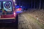 Śmiertelny wypadek pod Iławą. Alfa Romeo rozbiła się na drzewie, zginął młody kierowca
