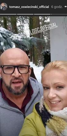 M jak miłość. Marzenka (Olga Szomańska), Andrzejek (Tomasz Oświeciński)